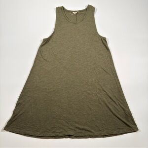 Madewell Women's Olive Green Sleeveless Mini‎ Dress Size XL